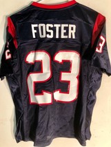 Reebok Women&#39;s NFL Jersey Houston Texans Foster Navy sz L - £12.63 GBP