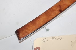 07-09 w211 MERCEDES E320 E350 E500 DASH LEFT WOOD FINISHER TRIM MOLDING M1323 image 5