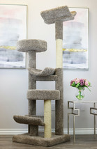 PRESTIGE CAT TREES 71&quot; TALL STAGGERED CAT PLAYTOWER-*FREE SHIPPING IN TH... - £224.32 GBP