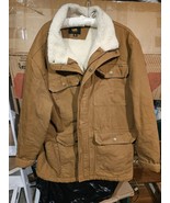 Lee Storm Riders Western Brown Sherpa Rancher Coat Jacket Men&#39;s Size XL ... - £60.86 GBP