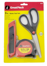 Household Tool Set Great Neck Home Tools 3 Pc. - $12.39