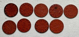 9 PC. OPA Red Point Token - $237.26 MXN