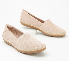 Clarks Collection Espadrille Slip-Ons - Danelly Sky   10 W - £38.12 GBP