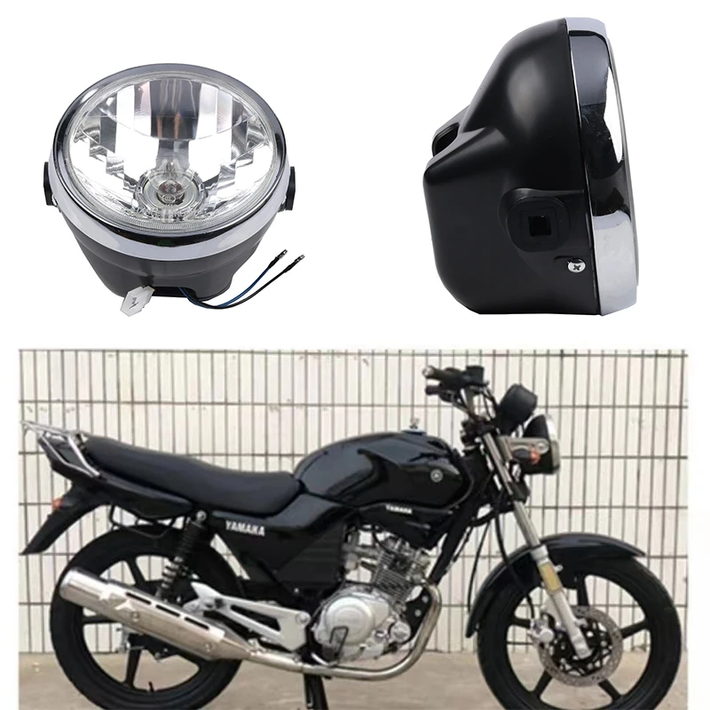 1pc 7Inch Moto Front Head Light Lamp Round Headlamp Clic   YBR125 YBR 125 2002-2 - $612.06