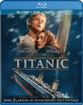 Titanic (Four-Disc Combo: Blu-ray / DVD / Digital Copy) - £7.12 GBP