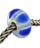 Authentic Trollbeads OOAK Murano Glass Unique #75 Charm, New - $33.24