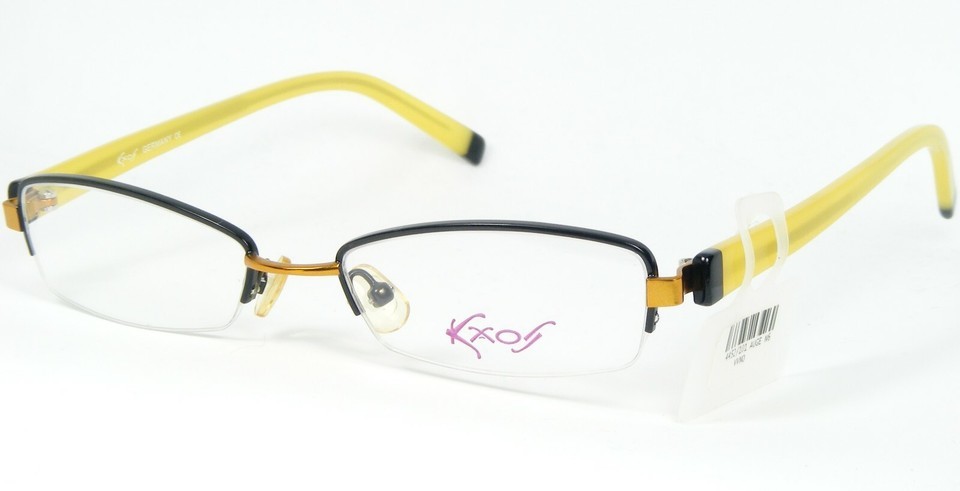 KAOS 132 COL C2 BLACK /COPPER EYEGLASSES GLASSES METAL FRAME 49-17-140mm... - $96.97