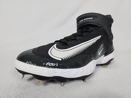 Nike Alpha Huarache Elite 4 Mid Baseball Cleats Size 14 Men&#39;s Black DJ65... - $74.99