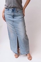 Blanknyc denim maxi skirt in Medium Blue Wash - size 25 - £39.51 GBP