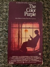 The Color Purple VHS 1985 Whoopi Goldberg Danny Glover PG-13 Warner Brothers - £1.47 GBP
