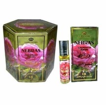 Nebras By AL REHAB Floral 6ml Pack of 6 Fresh Roll On Attar With Great Aroma - £69.90 GBP