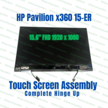 HP Pavilion X360 15-ER0056CL Laptop Glossy LCD Touch Screen Complete Ass... - $308.55