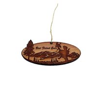 Best Friend Ever Eagle Nest - Cedar Ornament - £15.43 GBP