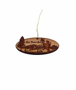 Best Friend Ever Eagle Nest - Cedar Ornament - £15.65 GBP