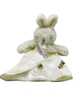Bunnies By The Bay Rabbit Bunny Lovey Satin Security Blanket White Carro... - £14.85 GBP