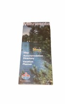 Standard Oil Minnesota 1975 Map, Accommodation Directory &amp; Vacation Planner - $6.80