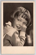 RPPC Cutest Little Girl c1940 Postcard E25 - £4.75 GBP