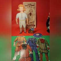 Buster Brown &amp; Tige Paper Doll Clothes Boy &amp; Dog 1994 - $12.96