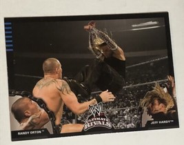 Randy Orton Vs Jeff Hardy Trading Card WWE Ultimate Rivals 2008 #50 - $1.97