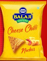 3x Balaji Wafers Nachos Cheese Chilli 45 gram 1.58oz pack India Vegetari... - $9.99