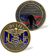 U.S. Navy Corpsman DOC Challenge Coin Devil Corpsman Commemorative Coin - £10.96 GBP