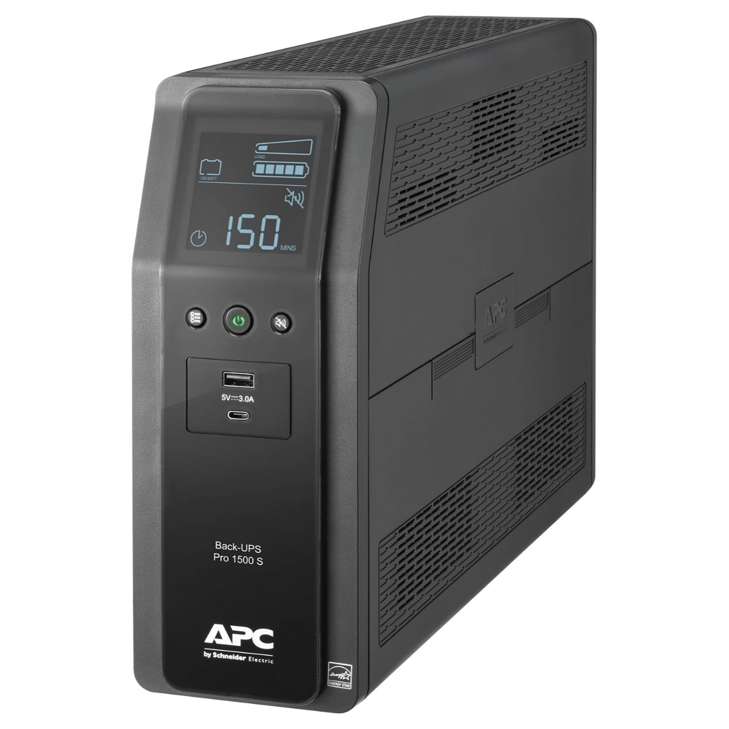 APC BR1500MS2 Back-UPS Pro 10-Outlet/2-USB 1,500-Volt-Ampere Battery Back-Up and Item image 4