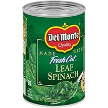 Del Monte Canned Spinach (Pack of 8) 024000163183 Fast Shipping - $19.00