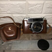 YASHICA LYNX-1000 Vintage w/ Leather Hanging Case UNTESTED Japan Camera - £26.81 GBP