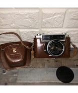 YASHICA LYNX-1000 Vintage w/ Leather Hanging Case UNTESTED Japan Camera - £26.47 GBP