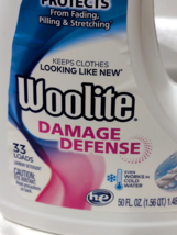 Woolite Damage Defense Liquid Laundry Detergent 33 Loads Light Fresh Sce... - $13.99