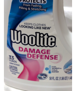 Woolite Damage Defense Liquid Laundry Detergent 33 Loads Light Fresh Sce... - $255.04 MXN