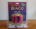 Radica Talking Bingo Electronic Bingo Game Model # 1111CS8BA New and Sealed - $150.00