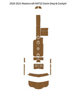 2020-2021 Mastercraft NXT22 Swim Platform Cockpit Pad Boat EVA Foam Teak... - $799.00