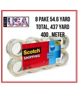 8 pack, Scotch Tape, Clear,General, 55 Yard X 1.88, Heavy Duty tape,Pack... - $49.88