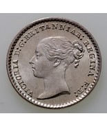 1871 Grande-Bretagne Penny Pièce Argent Km 727 Prooflike - $1,947.43 MXN