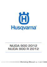 HUSQVARNA NUDA 900 900R 2012 REPAIR WORKSHOP SERVICE MANUAL REPRINTED - $74.99