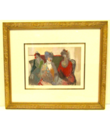 Itzchak Tarkay Signed Lithograph The Aristocrats Retrospective Suite  - £668.51 GBP