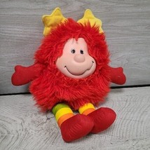 Rainbow Brite Red Sprite 12&quot; Plush Stuffed Animal Toy Vintage 1983 Great Colors! - £23.45 GBP