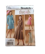 Simplicity 2996 Misses Dress Size 8-16 Threads Collection Uncut Sewing P... - $128.35 MXN