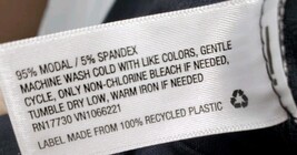 Stars Above Women's Medium Beautifully Soft Pajama Set 2 Piece Black/Pink Trim image 5