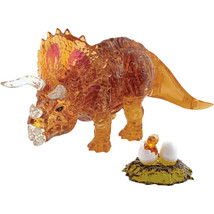 3D Crystal Puzzle Brown Triceratops - £33.41 GBP