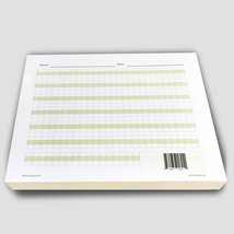Channies Practice Handwriting &amp; Printing Paper Workbook, One Page A Day, 500 Pa - £31.92 GBP