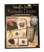 Small &amp; Sweet Keepsake and Designs 21 Counted Cross Stitch Designs by Plaid - $7.95