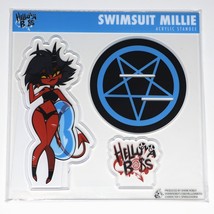 Helluva Boss Swimsuit Millie Summer 2023 Limited Acrylic Stand Figure Standee - £62.47 GBP