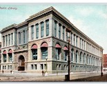 Public Library Building Chicago Illinois IL UNP Unused UDB Postcard W10 - $3.91