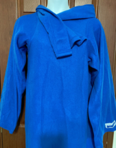 Wearable blanket with sleeves blue snuggie unisex - £15.73 GBP