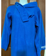 Wearable blanket with sleeves blue snuggie unisex - £15.73 GBP