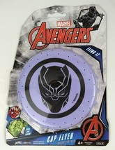 Black Panther Cap Flyer Ja-Ru Marvel Advengers Swimming Pool Toy Disc Wa... - £9.45 GBP