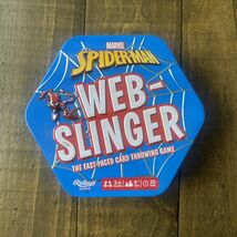 Marvel SpiderMan Web-Slinger Card Throwing Game - NEW! - $12.49