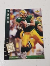 Brett Favre Green Bay Packers 1993 Upper Deck Future Heroes Card #44 - £0.76 GBP